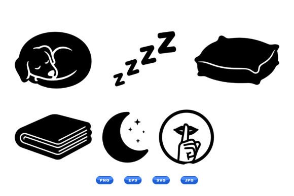 Cozy Sleep Icons SVG Pack Review