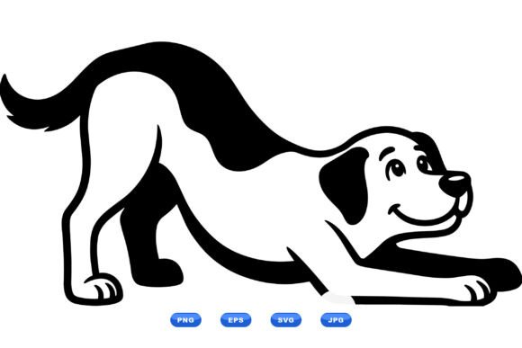 Playful Puppy SVG Clipart Review